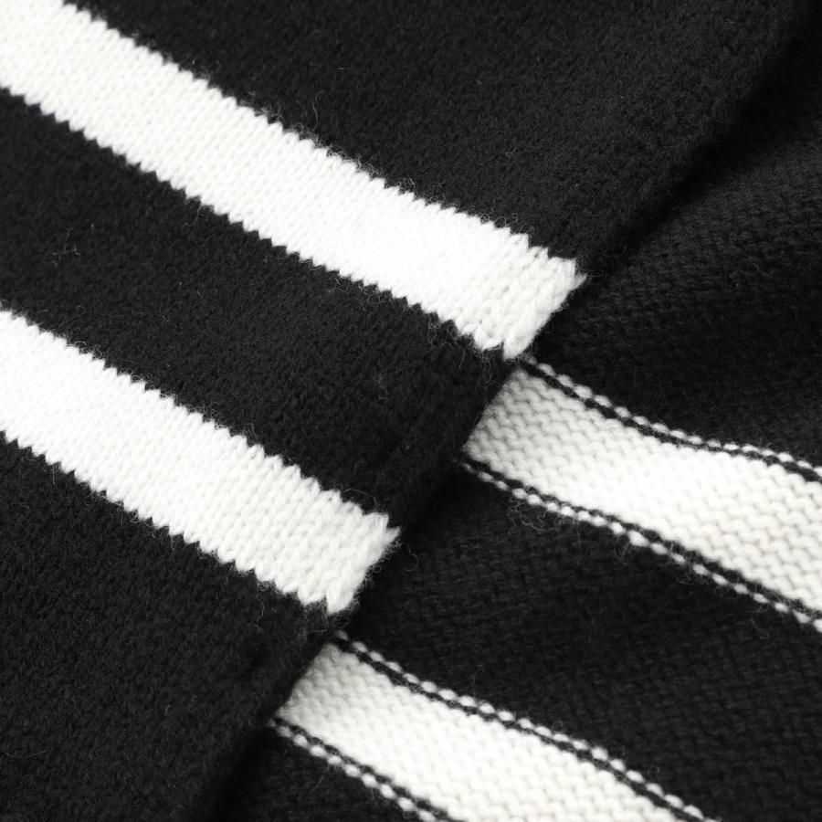 155 MONCLER モンクレール 3C00012 M1127 ブラック マフラー カシミヤ