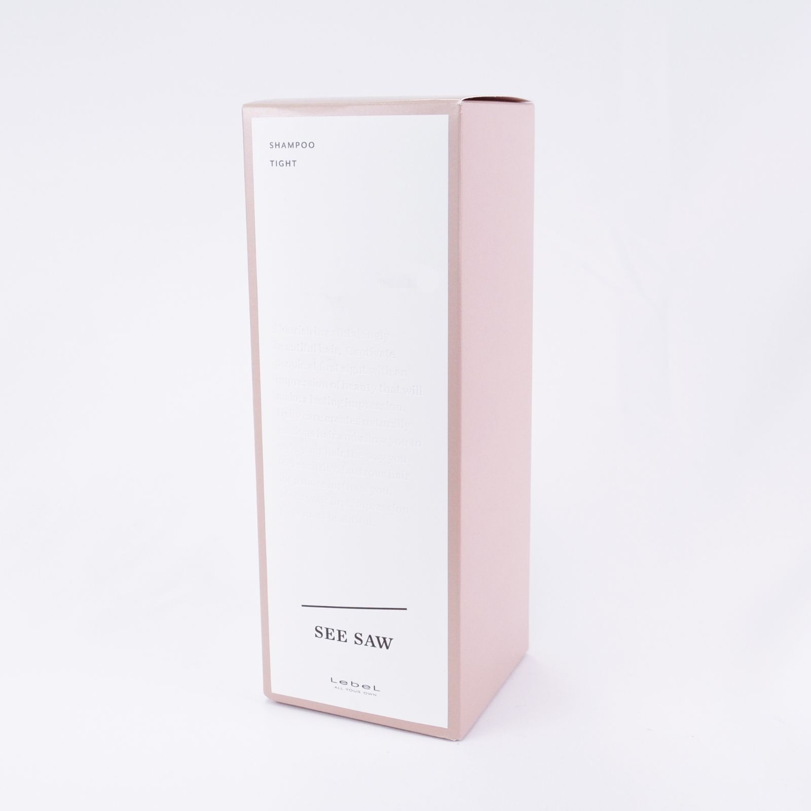 ルベル シーソー タイト シャンプー T 500ml LebeL SEESAW