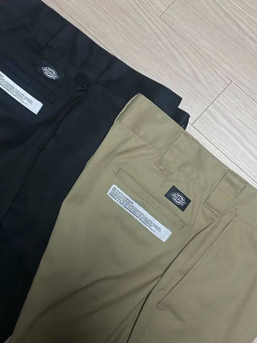 DICKIES ディッキーズ x ベッドウィン 9L パンツ ブラック ベージュ