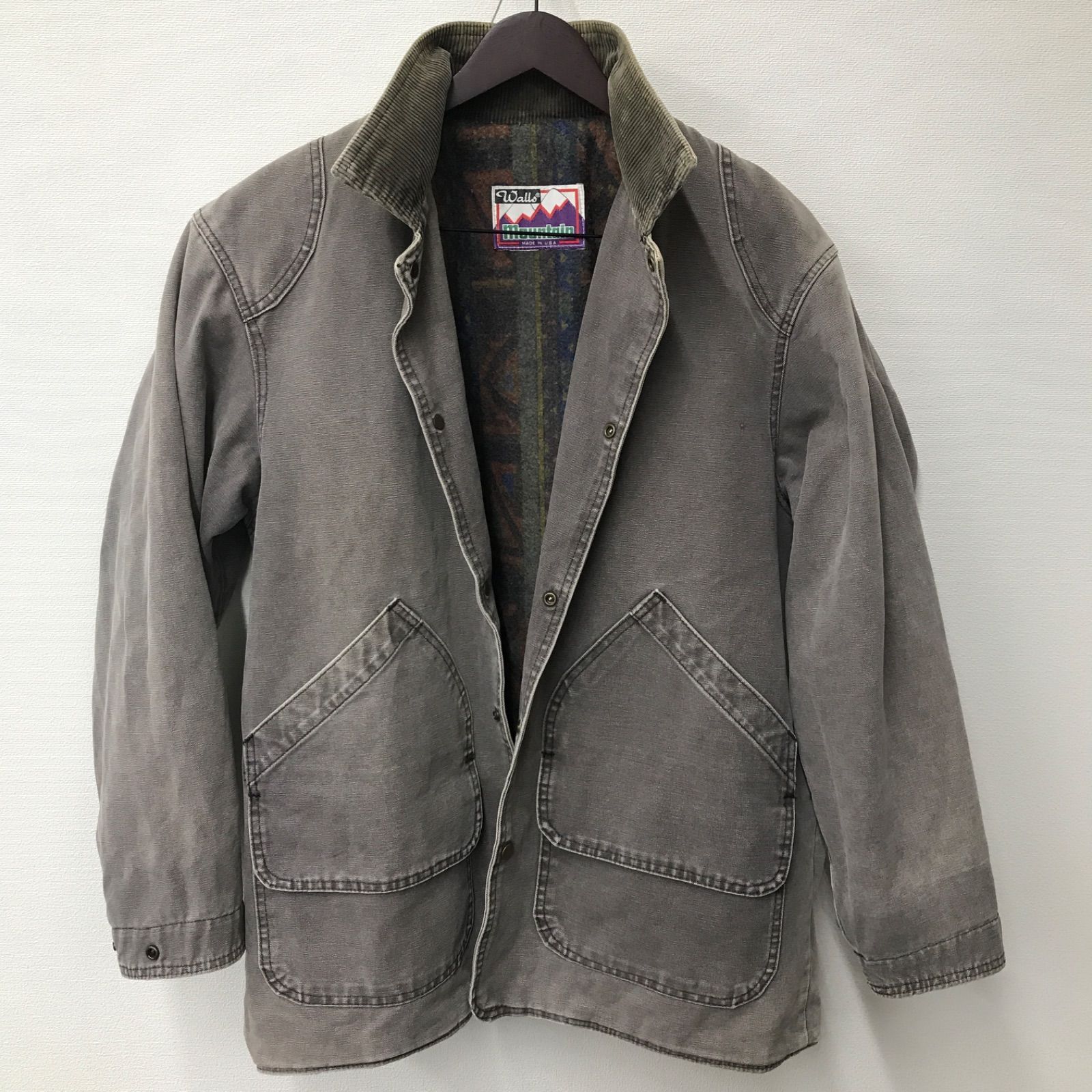 M9093 USA製 リバーシブル ジャケット Walls mountain ウォールズ 