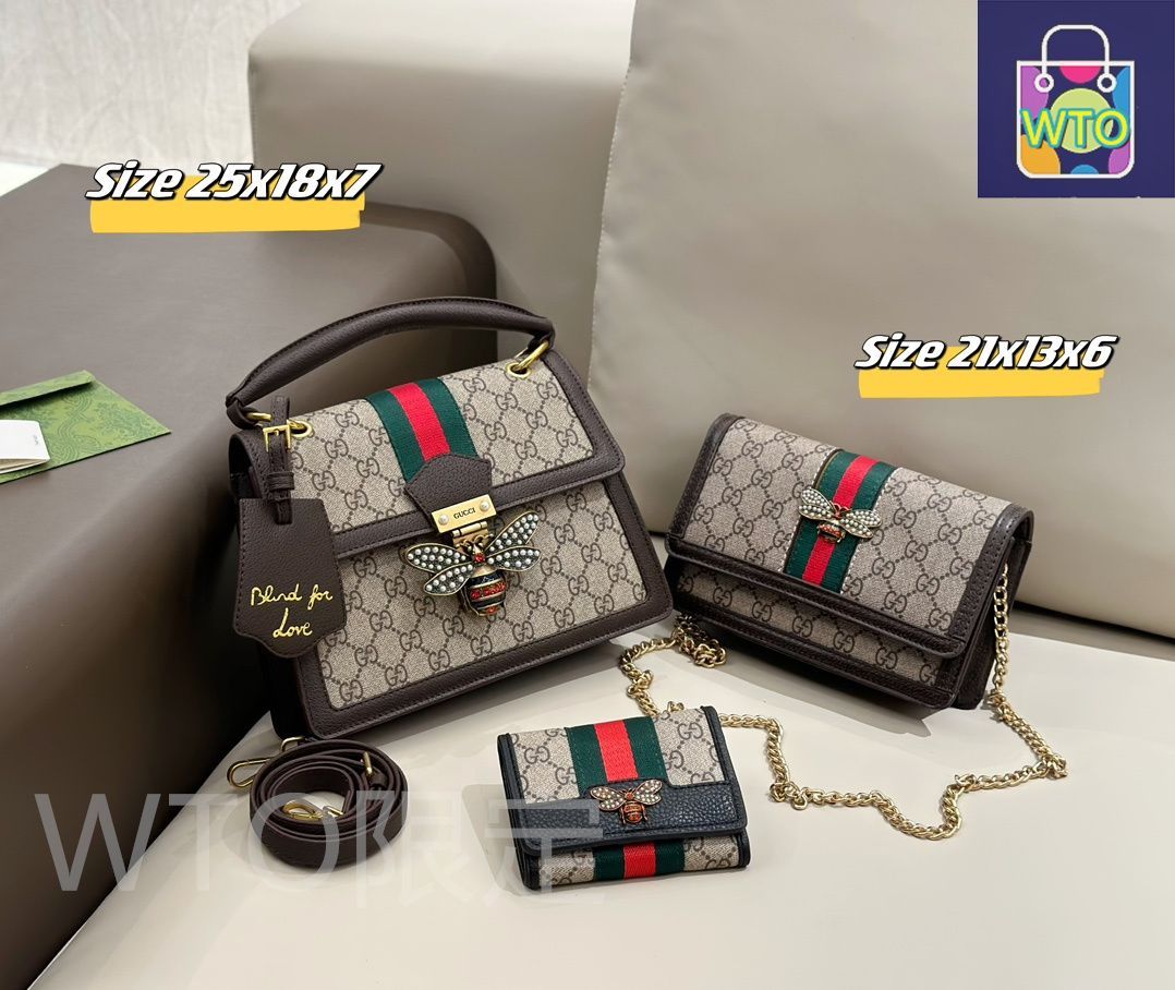 今日特価】Gucci グッチ 組み合わせパック 三つの割引価格-WTO3