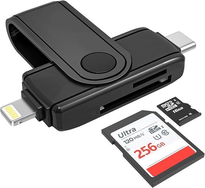 【20個】iPhone / iPad用 SD カードリーダー 転送 ライトニング 20個】iPhone / iPad用 SD カードリーダー 転送 ライトニング