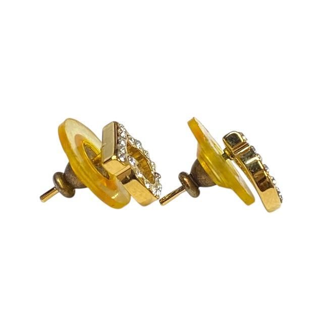 美品　フェラガモ　ストーン　ピアス　ゴールド　アクセサリー　ロゴ FERRAGAMO 【並行輸入品】サルヴァトーレフェラガモ ピアス