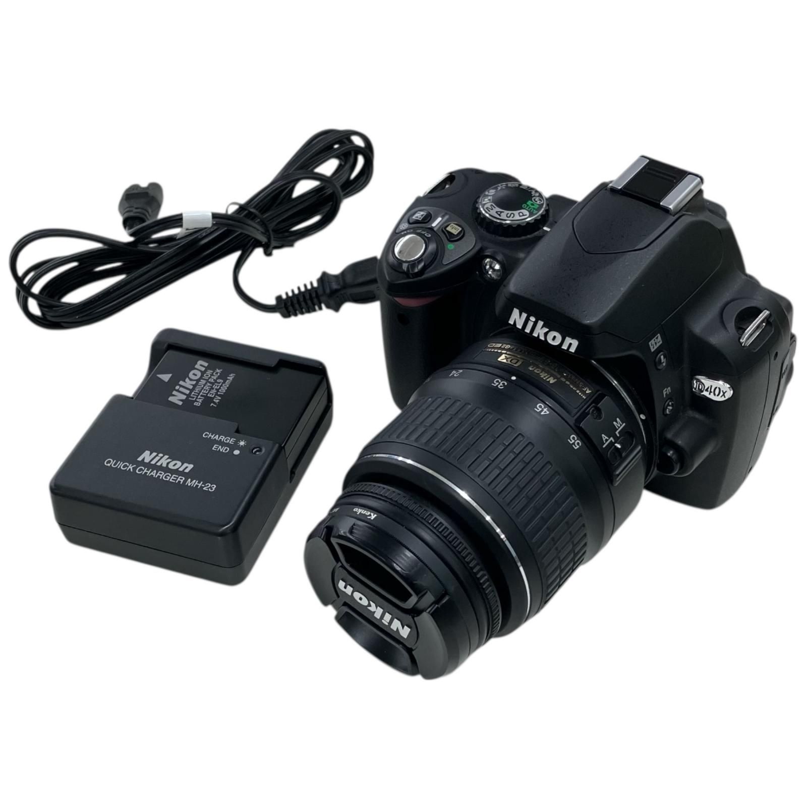 186000 ジャンク品 Nikon ニコン デジタル一眼レフ D40x ブラック