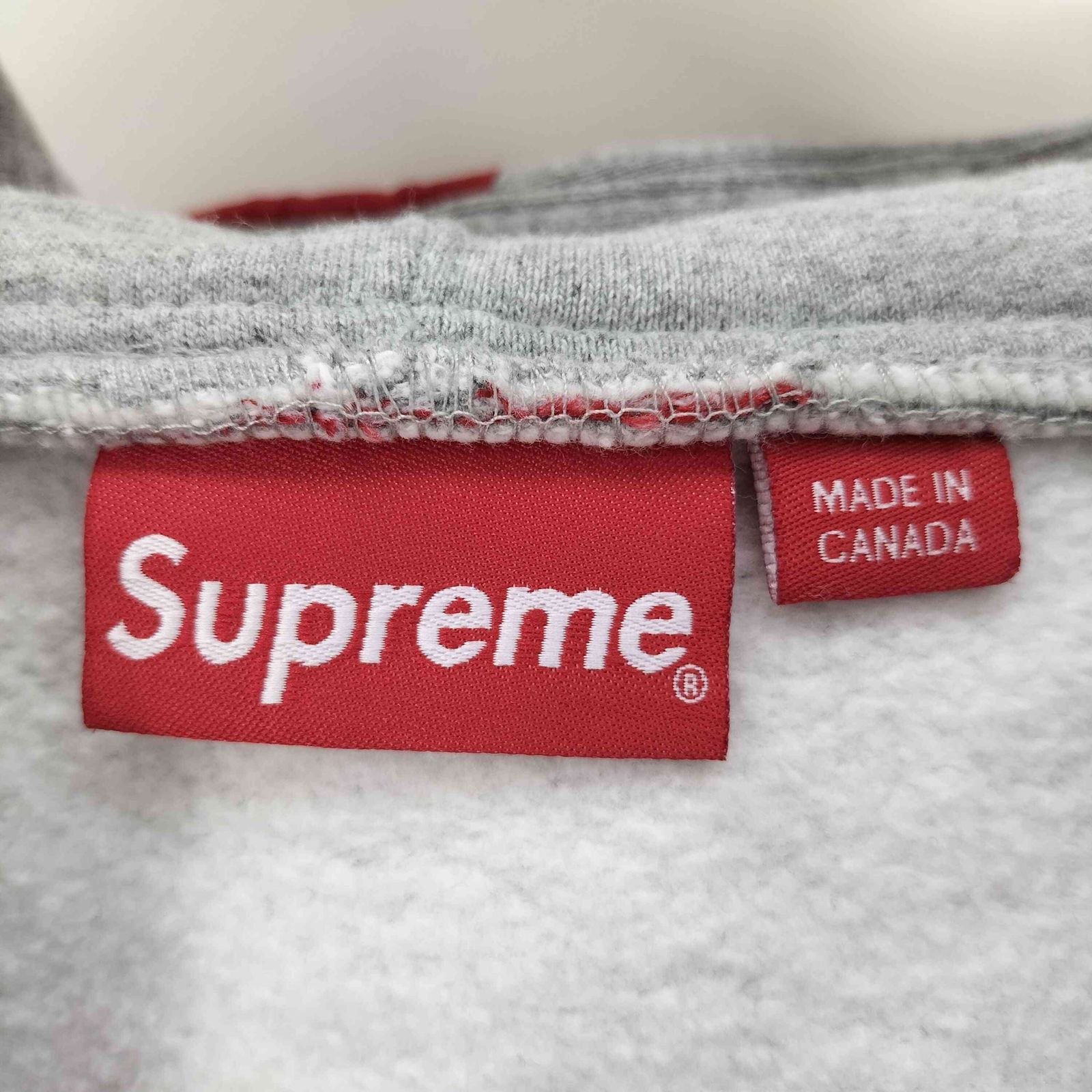 シュプリーム Supreme 14AW Logo Tape Zip Up ロゴ テープ ジップ