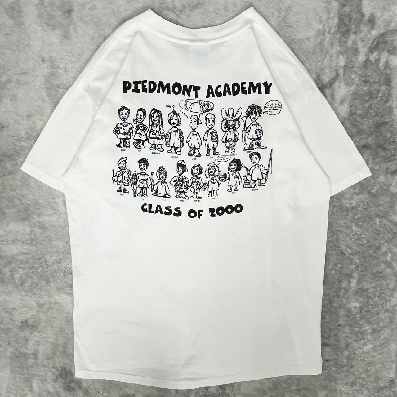 00s ヘインズ Tシャツ ピエモンテアカデミー クラスTシャツ L 古着 古着屋 埼玉 ストリート オンライン 通販 アメカジ ビンテージ 2400906