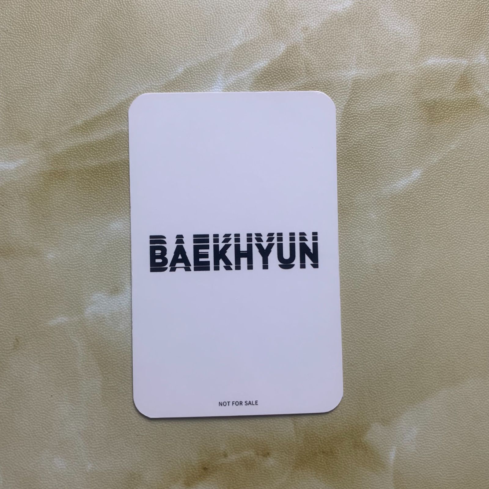 EXO シリアル ベッキョン BAEKHYUN 当選 シリアル トレカ