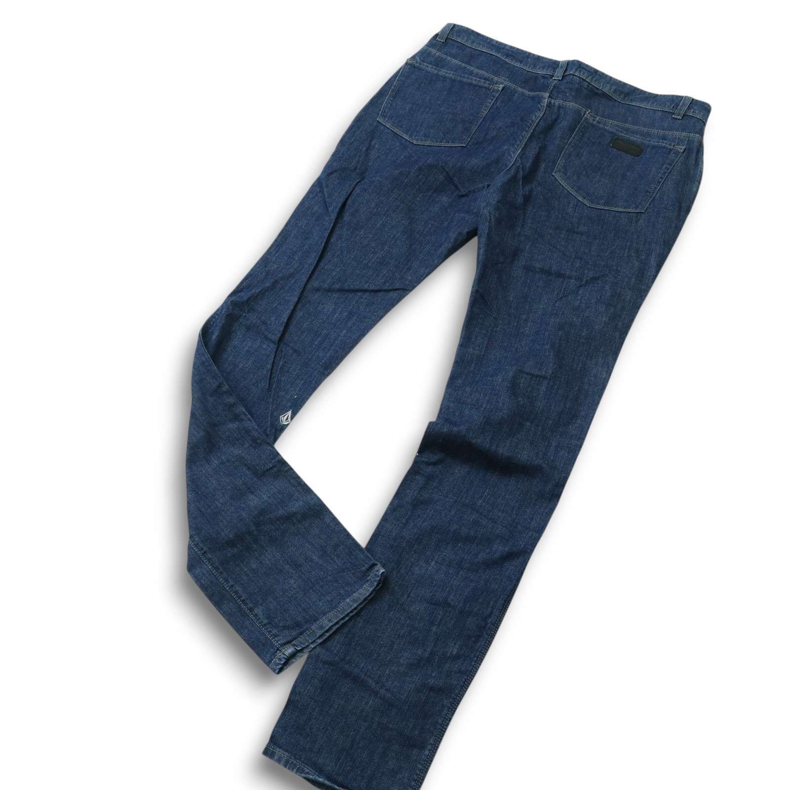 送料無料 いつまで ストレッチ☆ 通年 ボルコム VOLCOM スリム デニム インディゴ パンツ