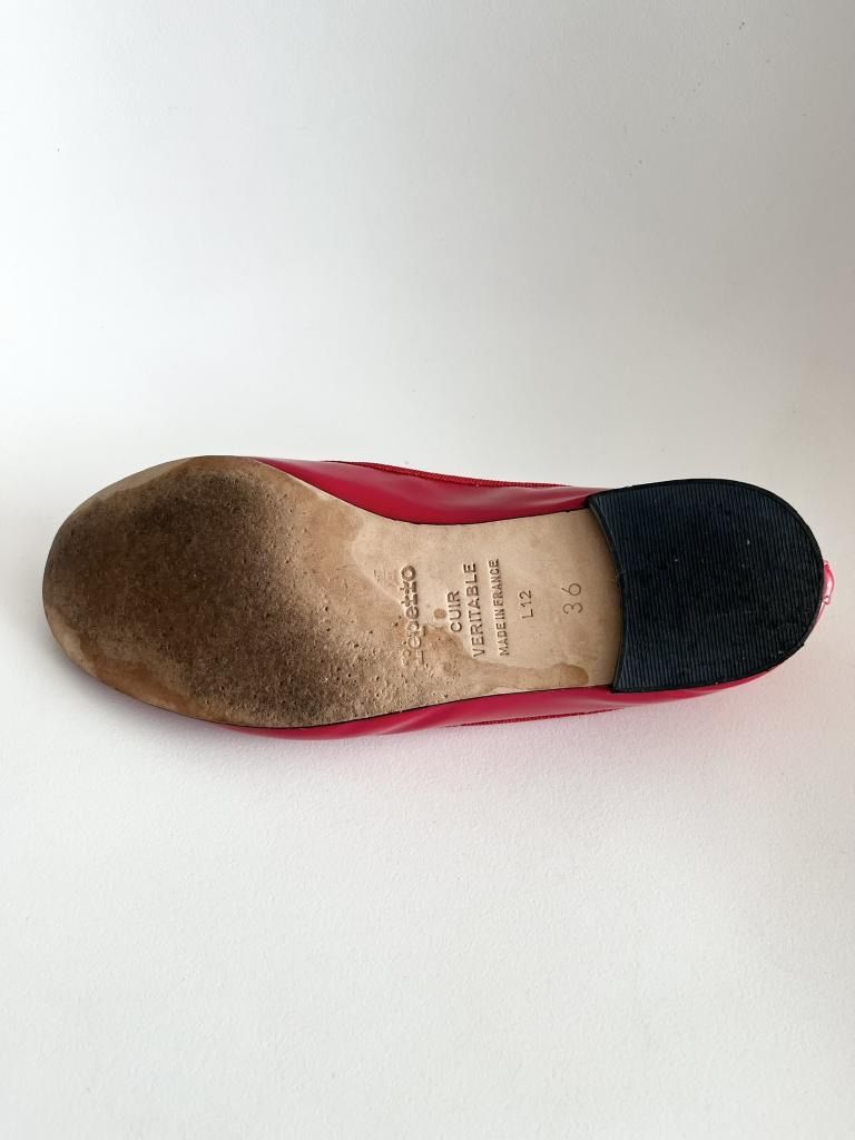 Repetto レペット バレエシューズ フラットシューズ レッド 36