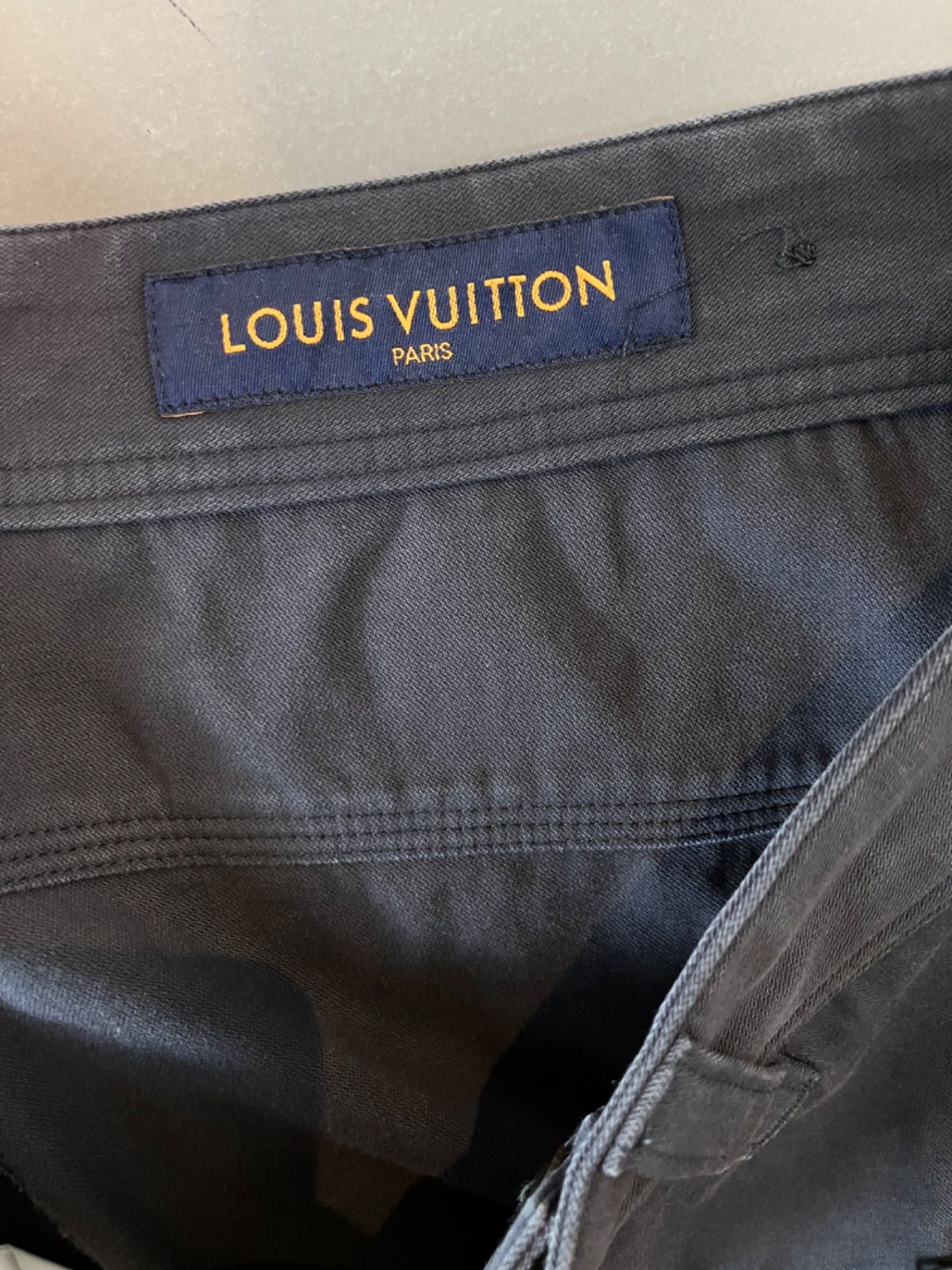 LOUIS VUITTON ルイヴィトン LV ワークウェアパンツ ネイビー 