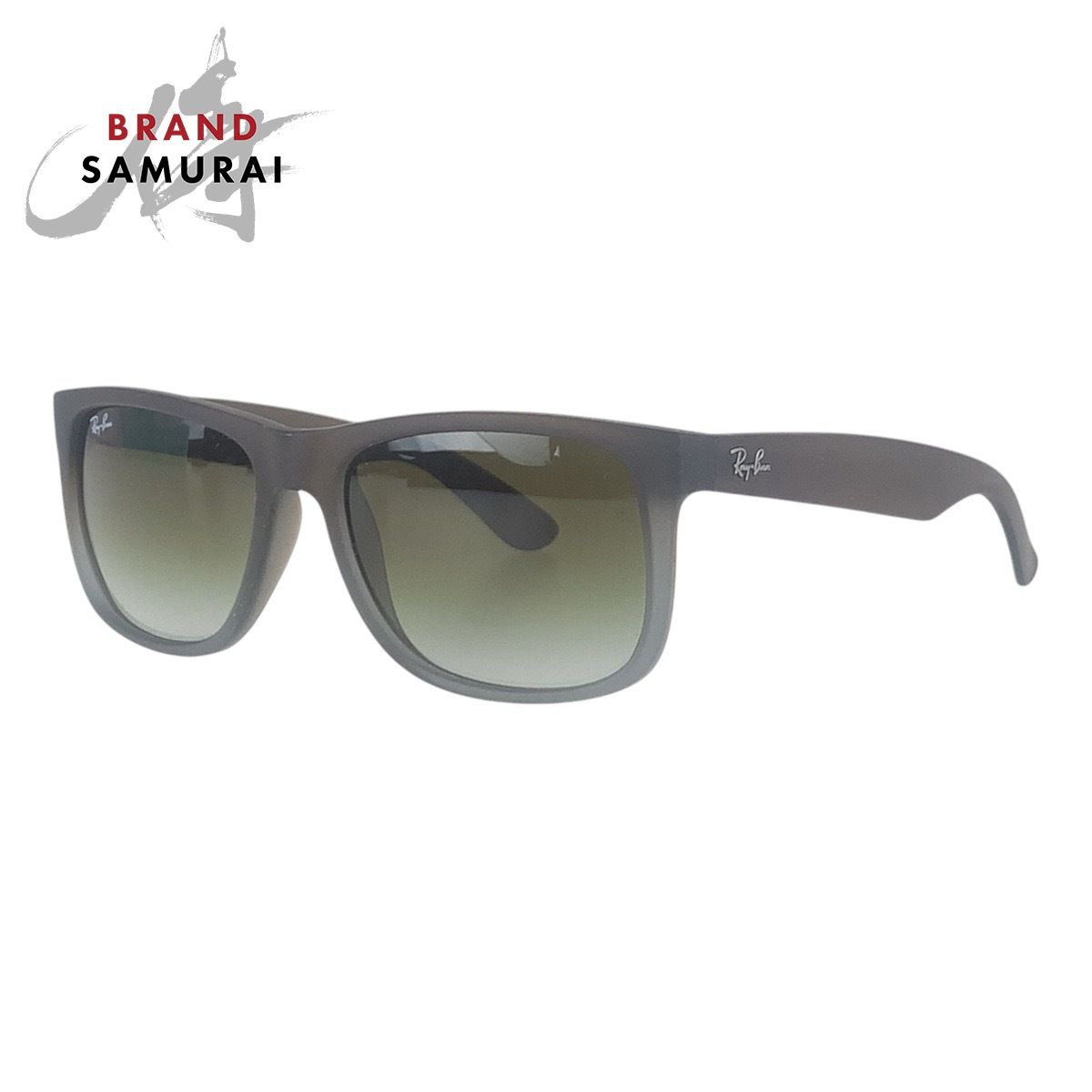 Ray-Ban レイバン JUSTIN グレー シルバー金具 プラスチック 54□16  