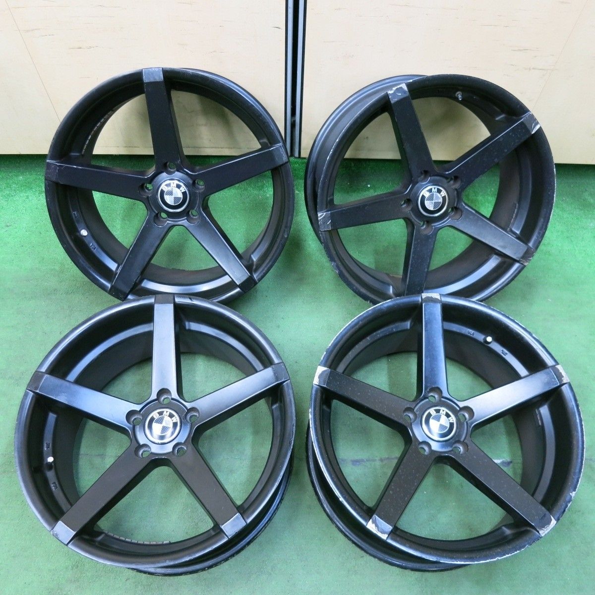 4本価格 BMW 等 AVA HS265 ホイール 19インチ 19×8.5J 19×9.5J PCD120|5H 5012206SYホ