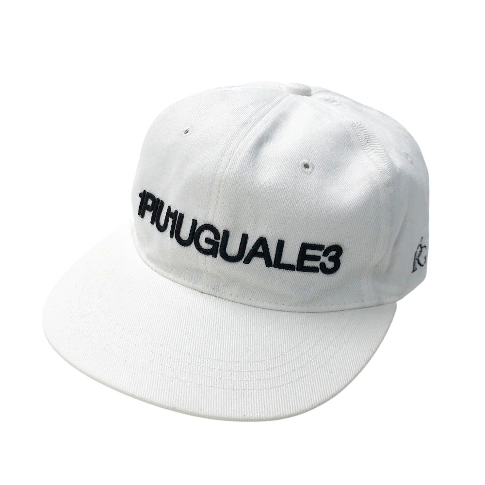 1PIU1UGUALE3 GOLFゴルフウェア キャップ リボン ベロア 1PIU1UGUALE3