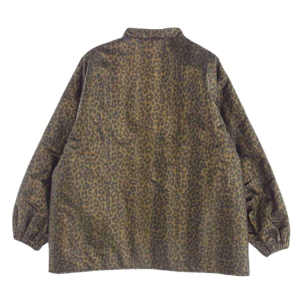 Needles ニードルス HM079 S.C. SUR COAT FAUX LTHR LEOPARD 