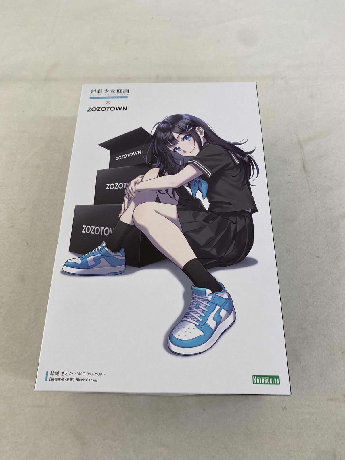 新品未開封】結城まどか 桃桜高校・夏服 Black Canvas 創彩少女庭園