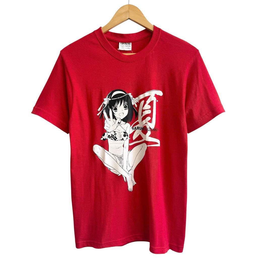 [レア]　涼宮ハルヒの憂鬱　Tシャツ 00's HARUHI SUZUMIYA 月刊少年エース 涼宮ハルヒの憂鬱