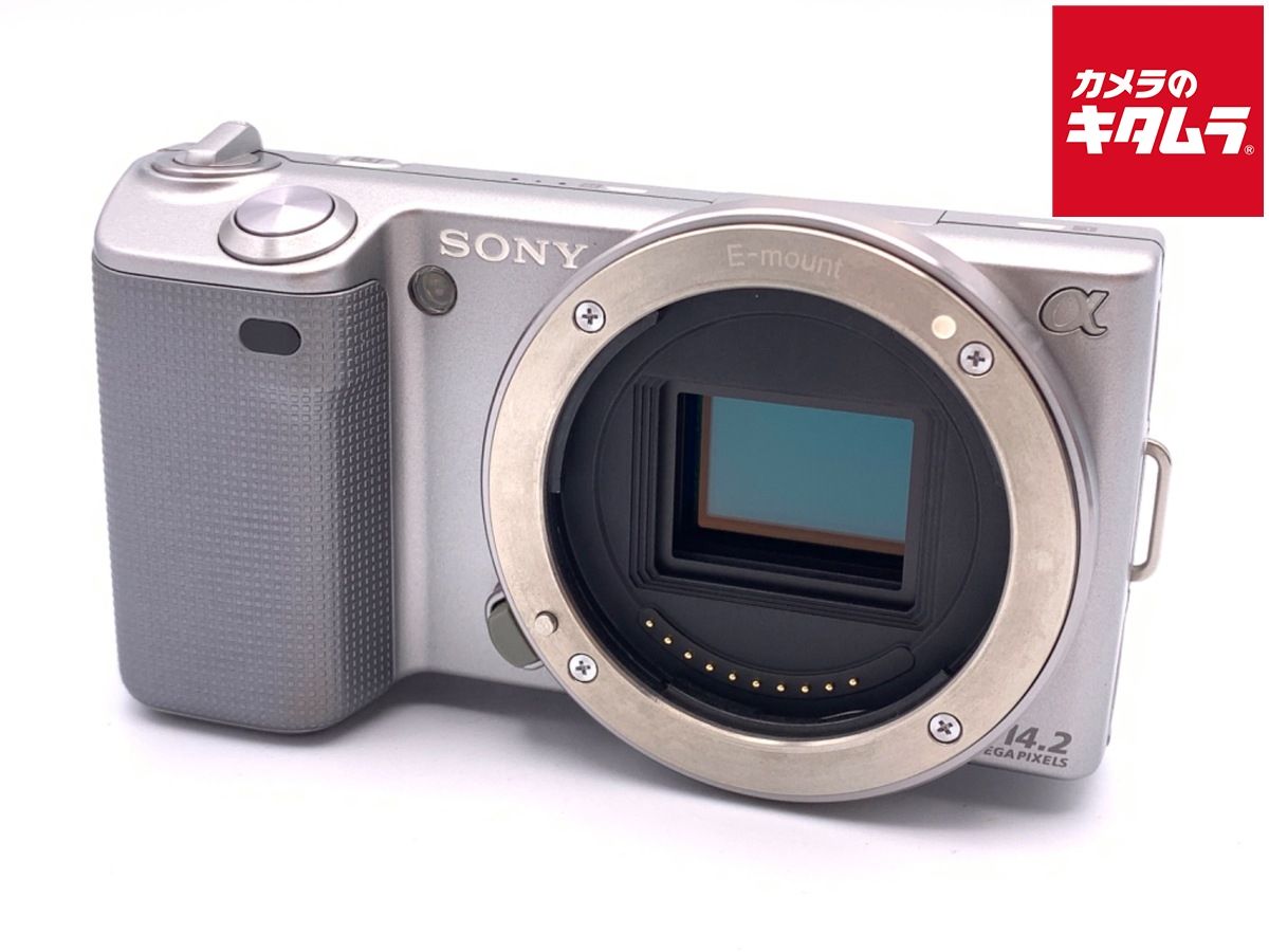 SONY NEX-5N ボディ シルバー Amazon.co.jp: SONY ミラーレス一眼カメラ α NEX-5N ズーム