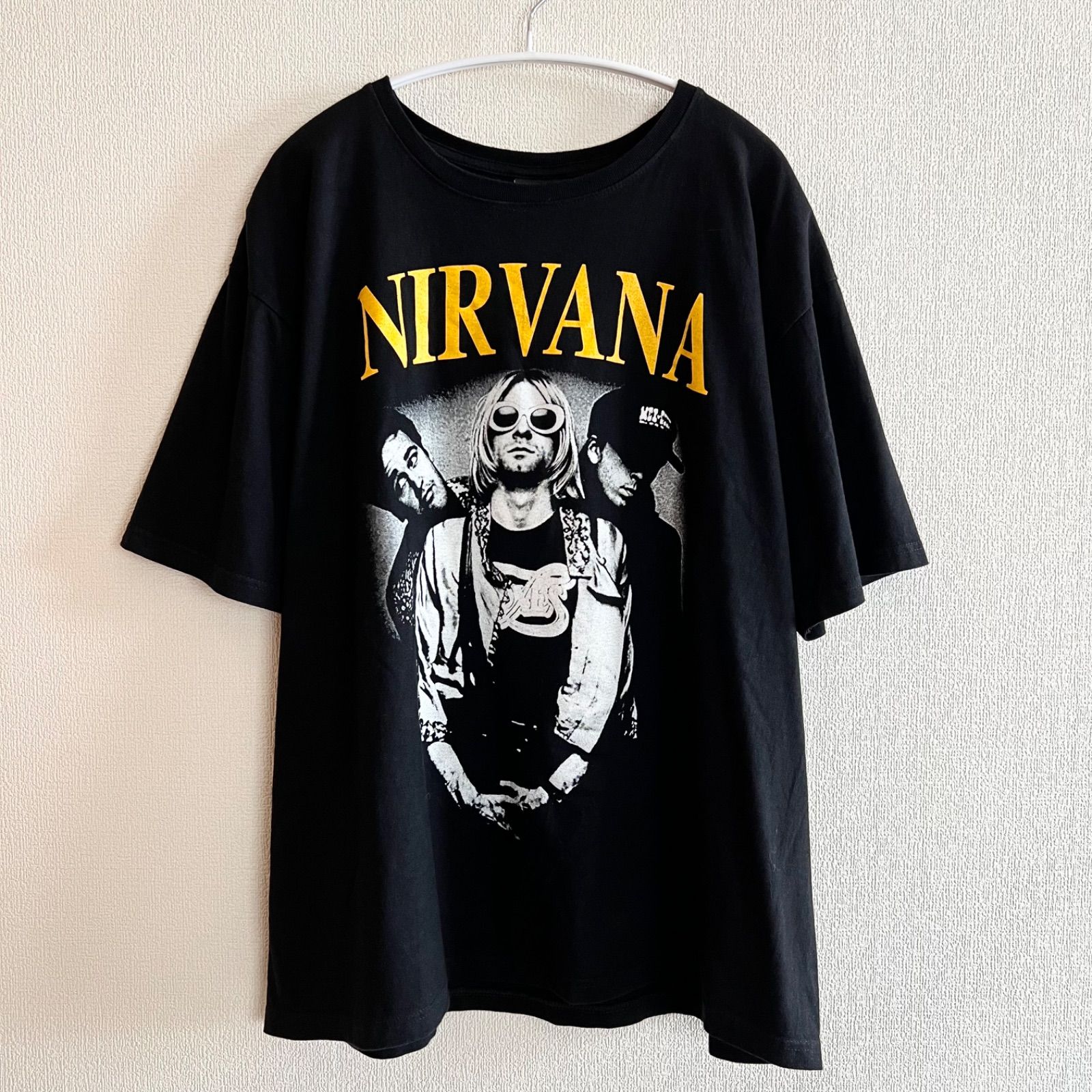 ニルヴァーナ NIRVANA カートコバーン Tシャツ XL 黒【☆美品