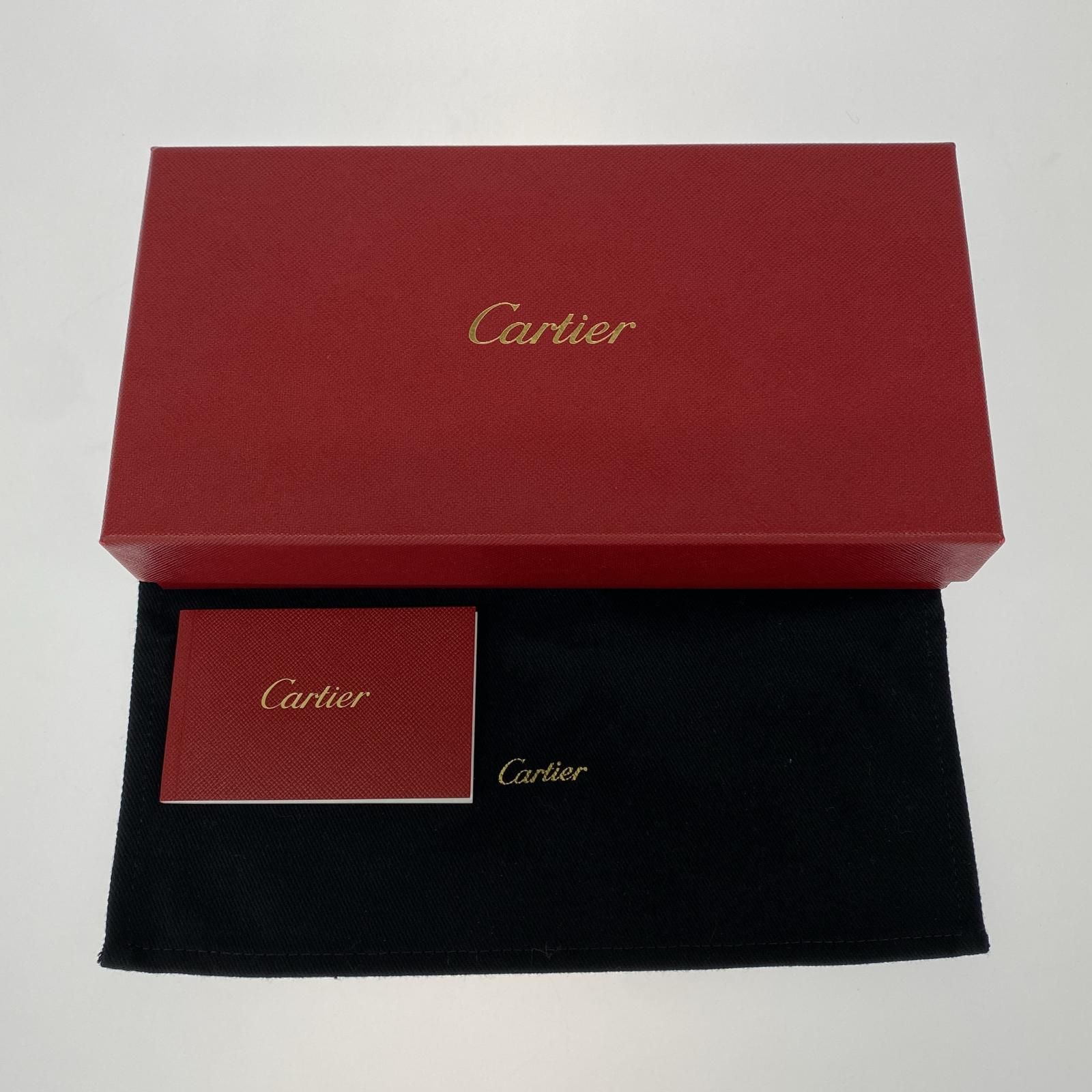 大人気，新作登場】 カルティエ 長財布お札入れ 箱あり