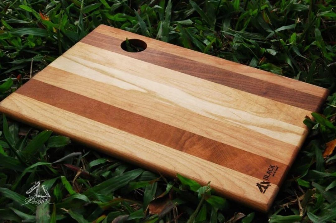 BLACK DESIGN ミックスウッドプレート