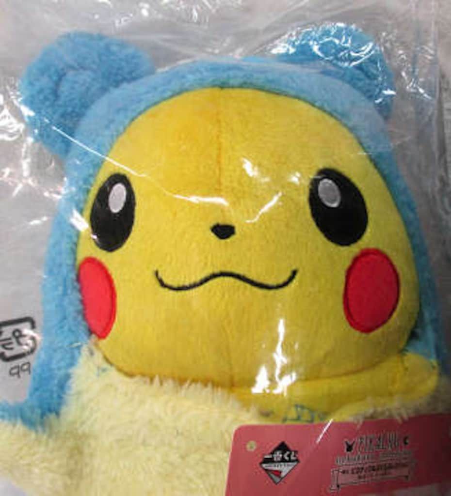 ポケモンピカチュウ ラプラスもこもこねぶくろバンプレスト