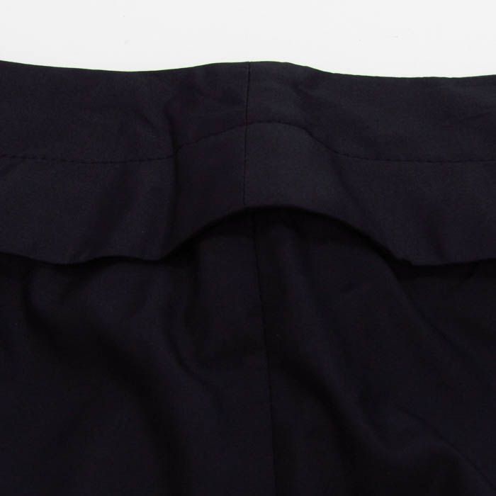 ランバン フレアスカート シルク混 ブランド ボトムス 黒 レディース  