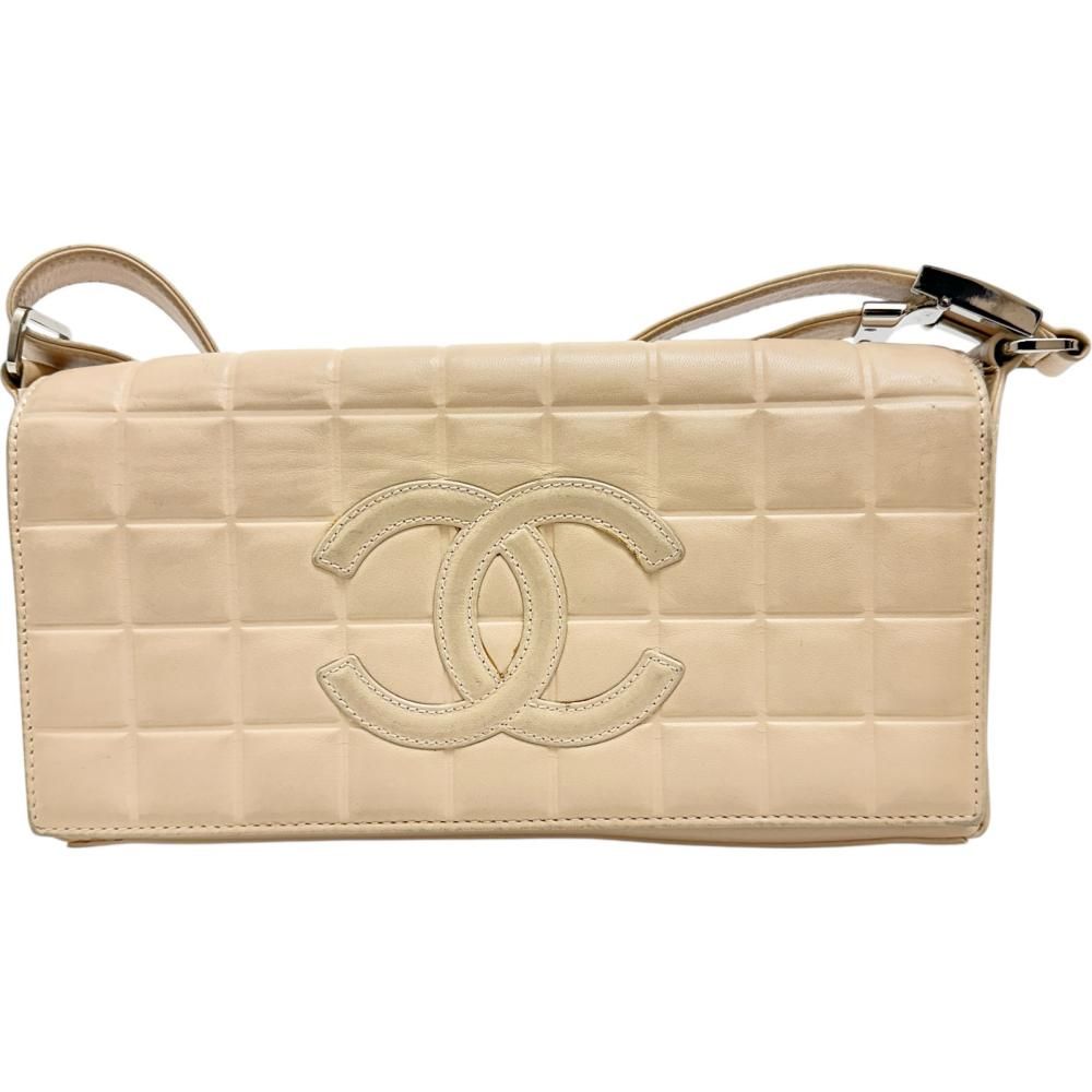 CHANEL チョコバー ワンショルダーバッグ  ゴールド 楽天市場】シャネル CHANEL チョコバー ショルダー バッグ