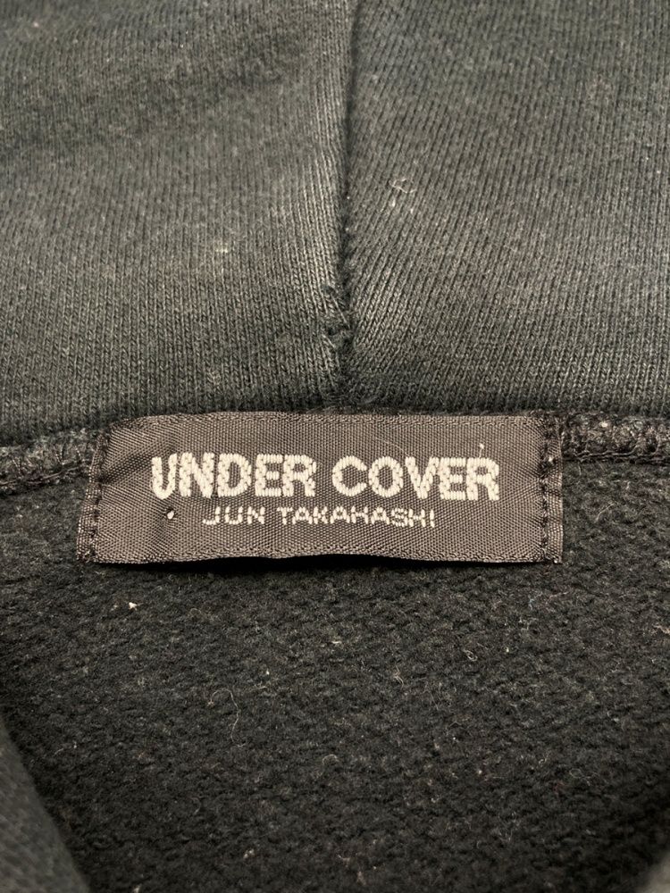 アンダーカバー UNDERCOVER  × ダブルタップス WTAPS 初期 プルオーバー パーカー フーディ 黒 BLACK サイズ不明 パーカ ロゴ ブラック 104MT-340