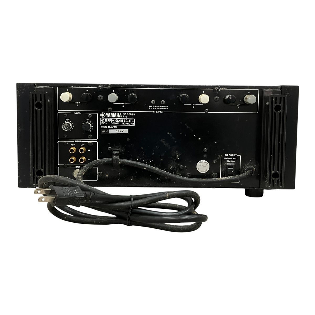 ステレオ パワーアンプ