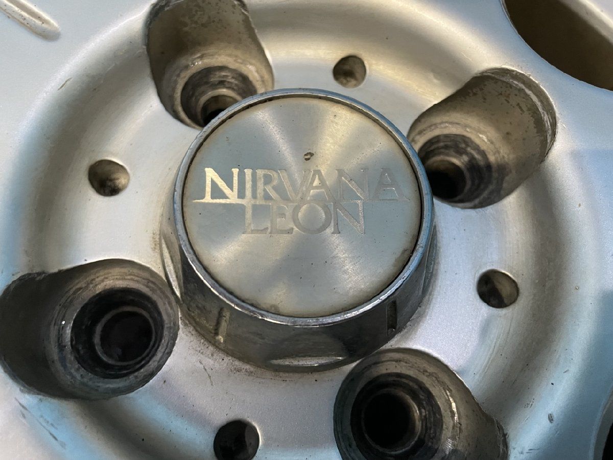NIRVANA LEON ニルヴァーナレオン 社外ホイール 14インチ 4本 5J4HPCD100+39 パット トール ルーミー タンク等　(KH43)クレジットカード QRコード決済可能 メルカリ