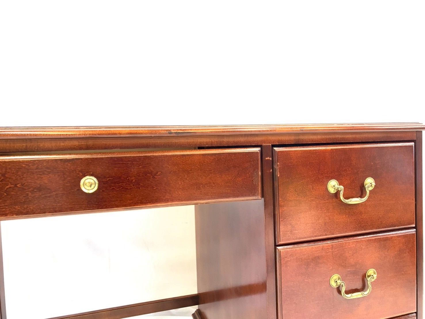 アメリカ家具 片袖デスク