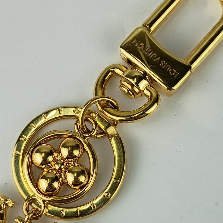 箱・布袋付】LOUIS VUITTON ルイ・ヴィトン バッグチャーム LV