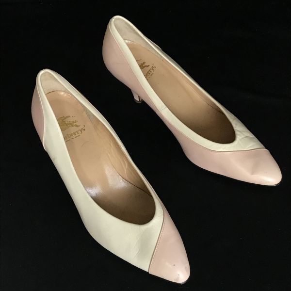 パンプス 23 Burberry レトロ バーバリー ヴィンテージ ヒール 3F3CA1A3-69C7-4008-BB98-
