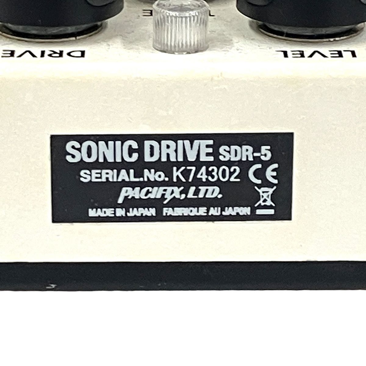 SONIC DRIVE SDR-4 PFX-2 ⁄ | Providenceプロビデンス『オーバー