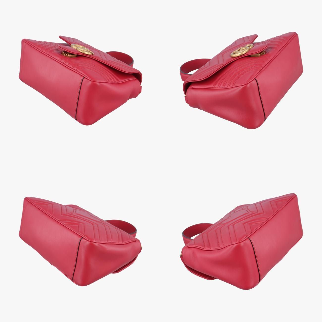 グッチGucciGGマーモントレッドレザー498110H024260694