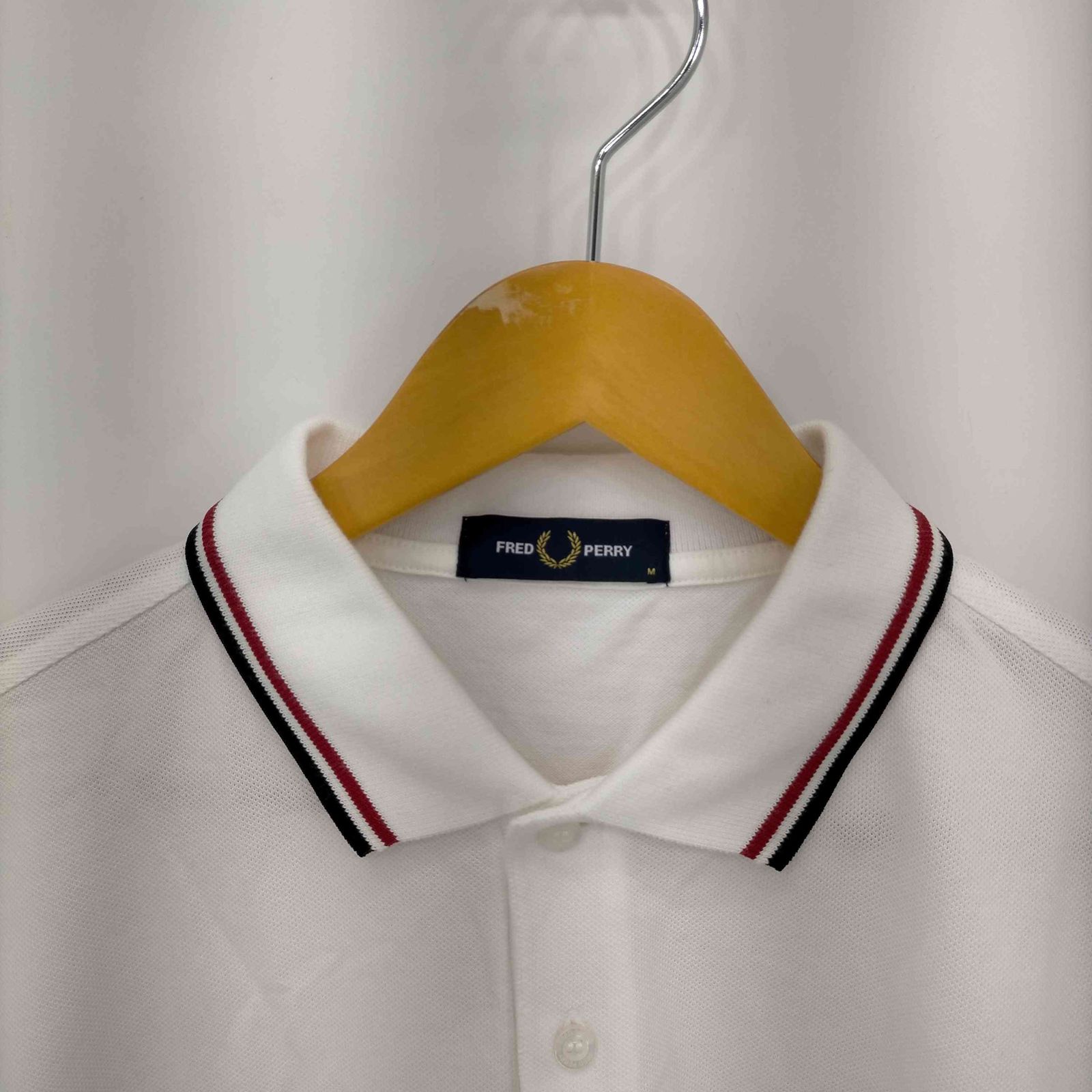 フレッドペリー FRED PERRY S/S リブラインポロシャツ メンズ