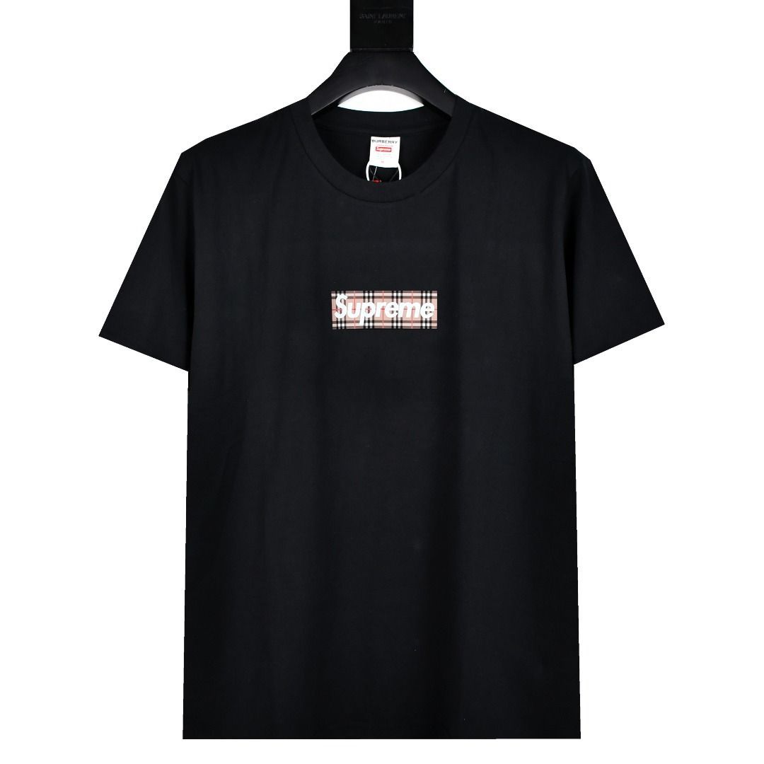 シュプリーム ×バーバリー Burberry 22SS Burberry Box Logo Tee バーバリーボックスロゴTシャツ - メルカリ