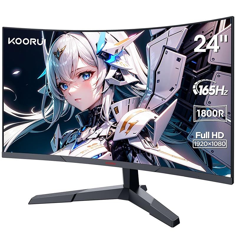 KOORUI カーブ型ディスプレイ 本体 Amazon.co.jp: KOORUI ゲーミングモニター 27インチモニター