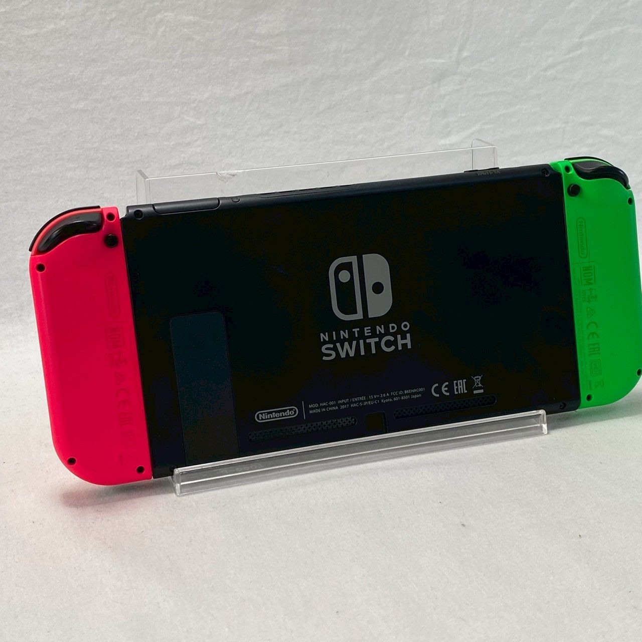 動作良好 Nintendo Switch 本体 HAC-001 ネオン 完品 No.4105