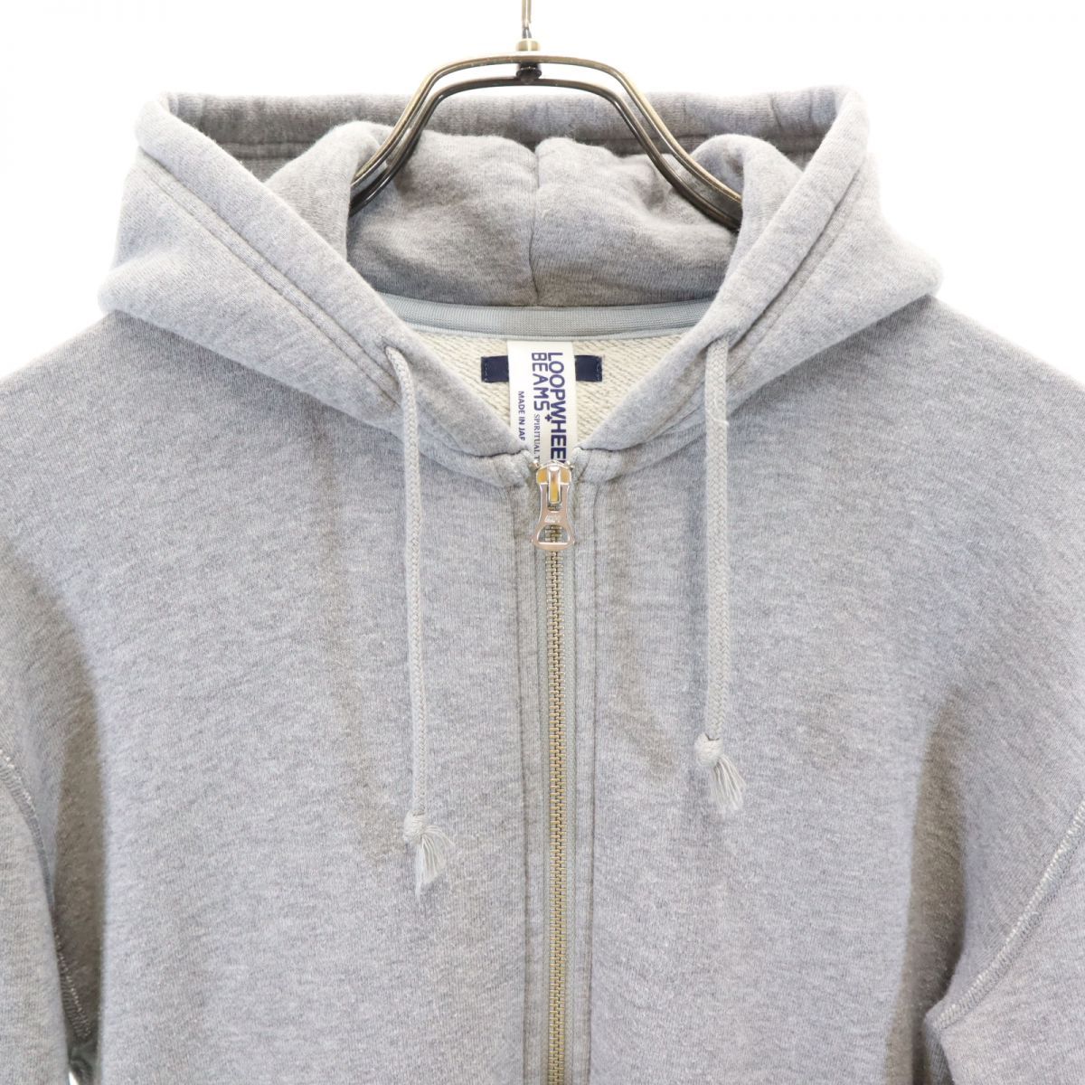 LOOPWHEELER × BEAMS ジップパーカー L グレー スウェット 【公式通販】