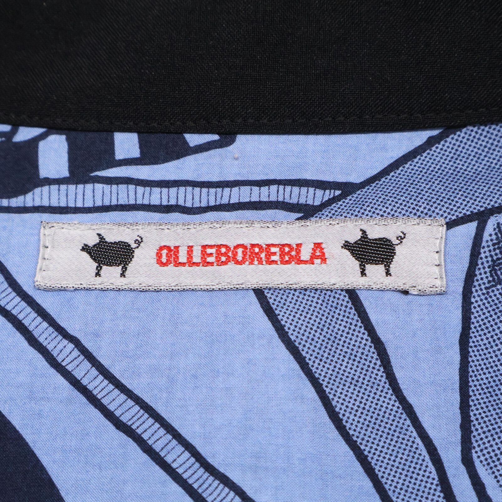 OLLEBOREBLA アルベロベロ ﾌﾞﾗｯｸ 長袖 ﾌﾟﾙｵｰﾊﾞｰ 豚さん ﾌｧﾐﾘｰ