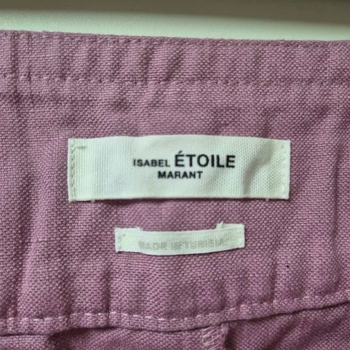 イザベルマラン ベルト ハーフパンツ ピンク