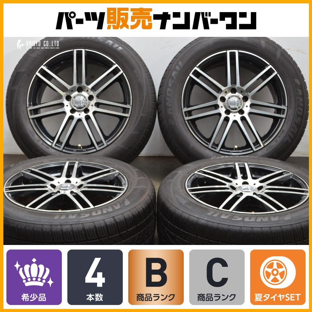 ベンツ 設計 ユーロテック ステージＴＷ7 18in 8J 40 PCD112 ランドセイル 4season 235 60R18 X253 X254 C253 GLCクラス クーペ