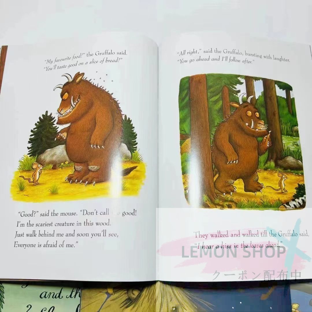 新品未使用】 The Gruffalo Julia Donaldson 10冊 英語絵本 洋書