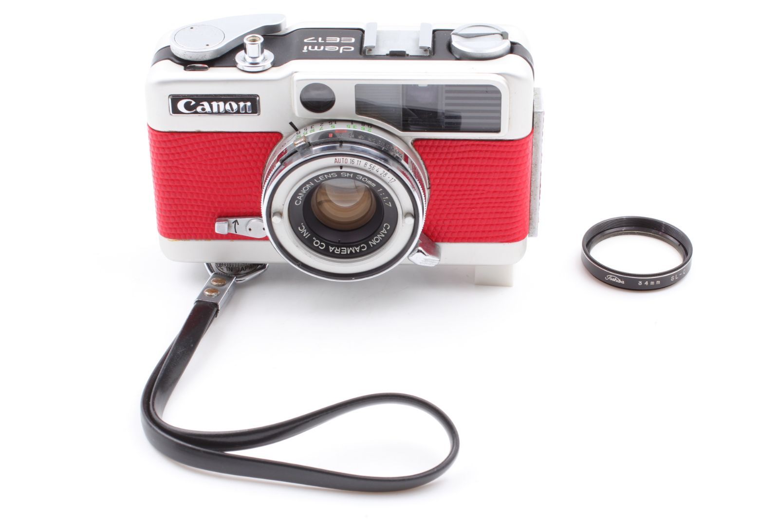美品】Canon Demi EE17 ハーフフレームカメラ 露出計OK - フィルムカメラ