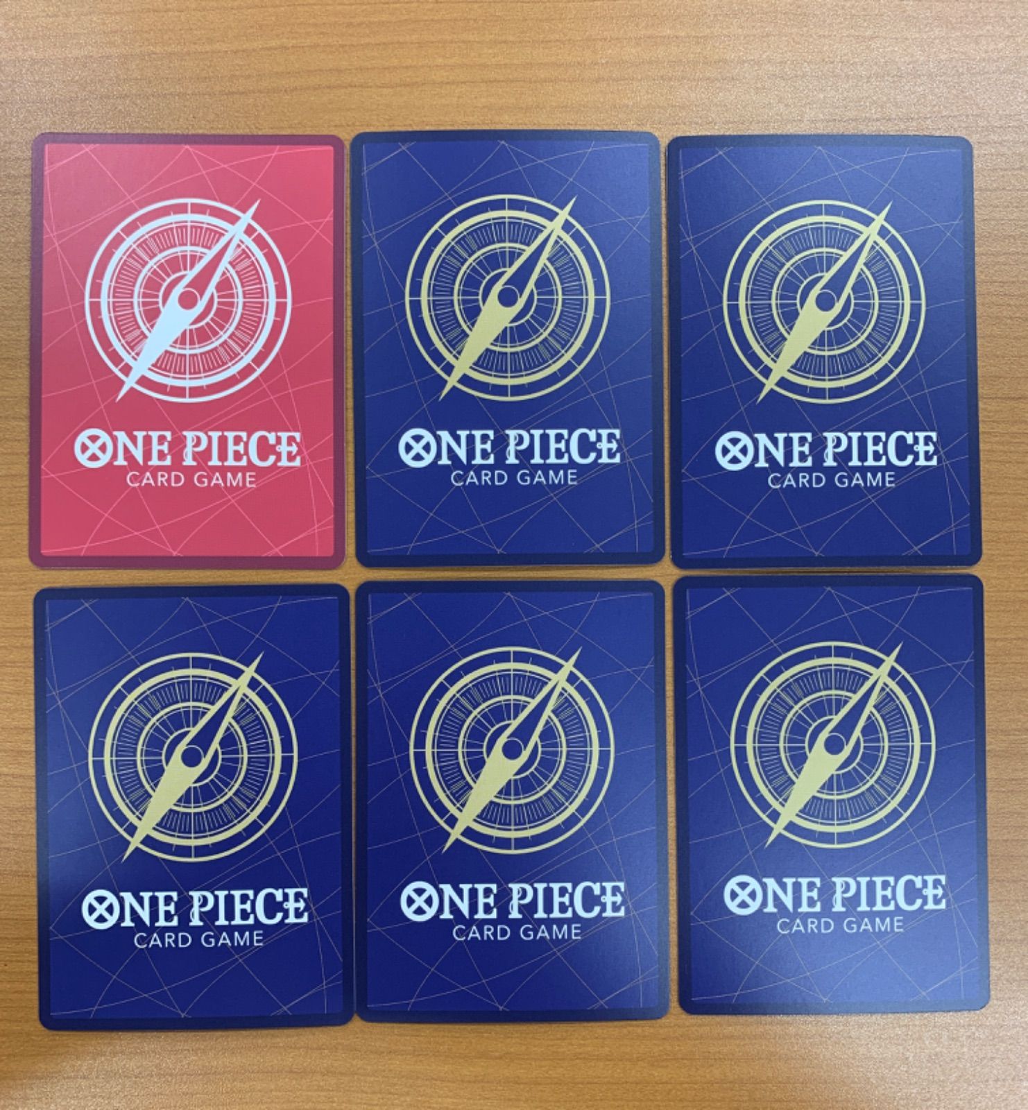 五老星 イム 6枚セット 赤箔 レッドパラレル GODパック 芥見下々 ワンピースカード ID 48W2