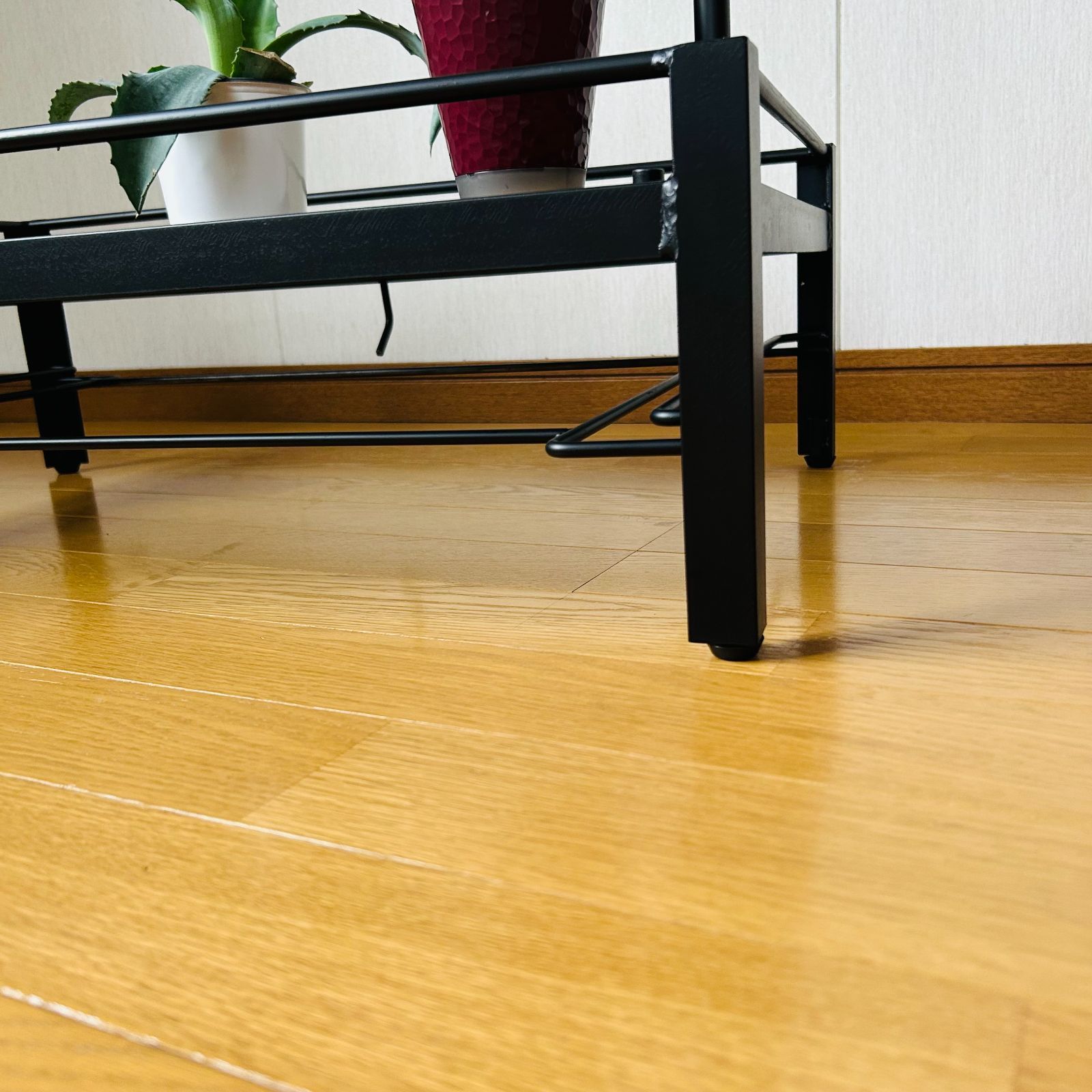 メッシュラック プランター ダクトレール50cm 64cm x 40cm 受け皿付き