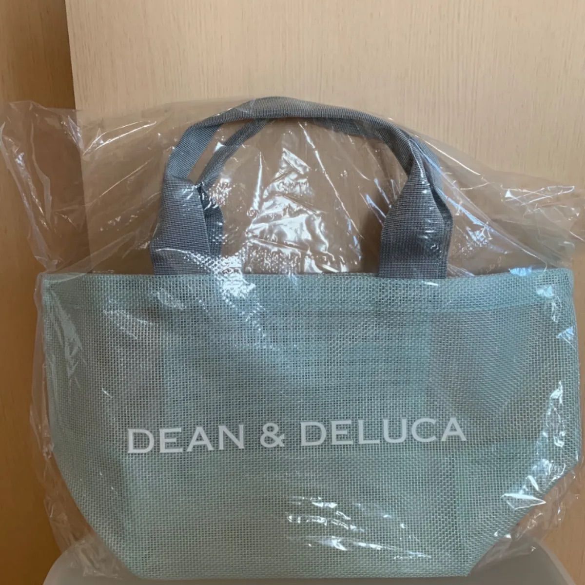 DEAN&DELUCA メッシュトートバッグ ミントブルー Sサイズ - メルカリ