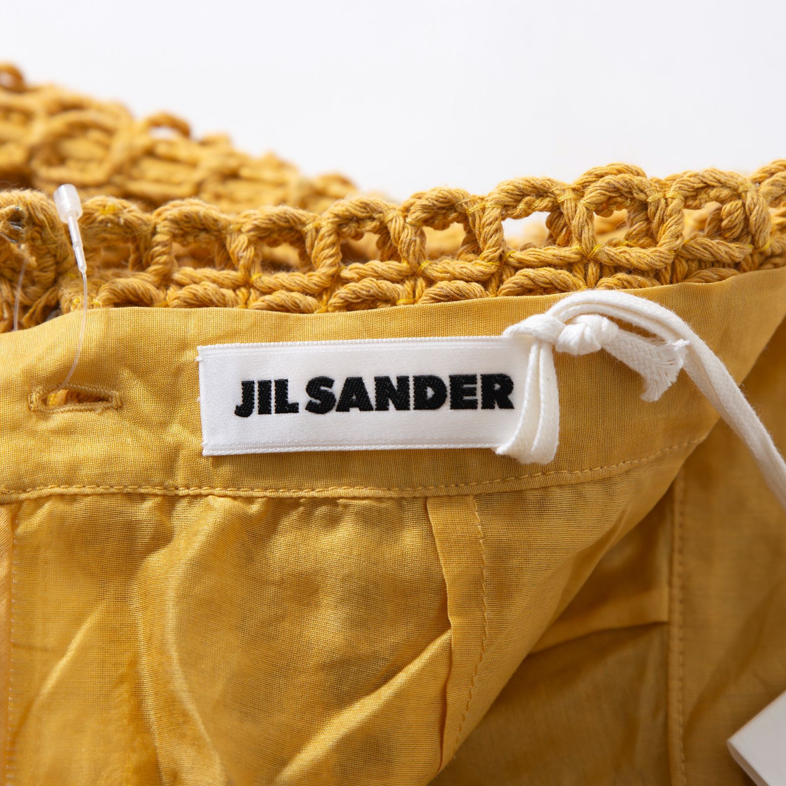 ジルサンダー JIL SANDER ロングスカート メッシュデザイン ◇新品タグ  