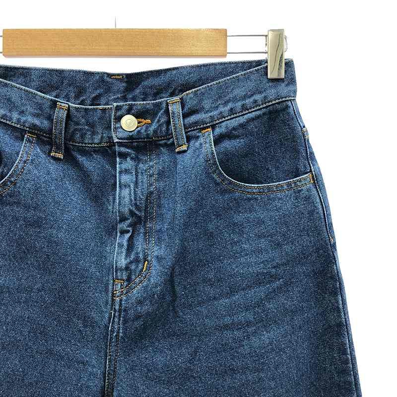 美品　MEER. ストレートソフトワイドデニム M インディゴ 楽天市場】MEER. / メーア | 2024AW | STRAIGHT SOFT WIDE DENIM